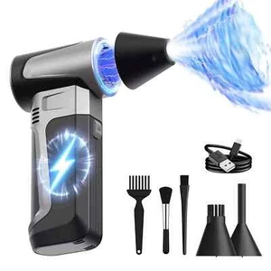 160,000 RPM Jet Dry Mini Blower Portable Air Blower Super Jet Fan Turbo USB DE - Bild 1 von 9