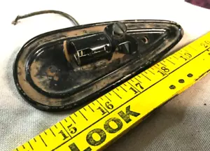 Harley Custom Chopper Glass Light Fender Lens Clear Panhead Truck Cab Clearance - Picture 1 of 7
