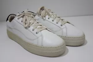 YEBO White Vegan Sneakers by SOLUDOS Women 9.5 US - Picture 1 of 14