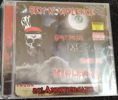SEX N VIOLENCE – PUNK METAL SEX VIOLENCE – 1998/2019 - NEW/SS ITALY BLACK THRASH - Image 1 of 3