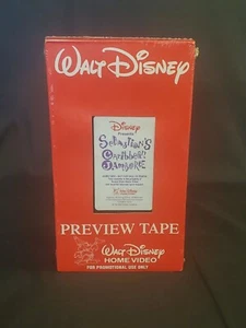 Sebastian's Caribbean Jamboree (Rare Factory Sealed Disney Red Box VHS Screener) - Picture 1 of 5