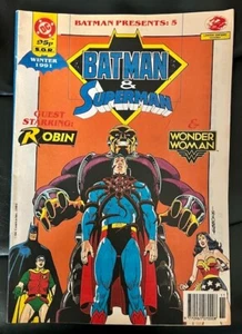 Batman Presents: Batman & Superman #5 Winter 1991. UK Comic. **Fine/VGC** - Picture 1 of 1