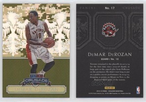2014-15 Panini Excalibur Crusade Camouflage DeMar DeRozan #17