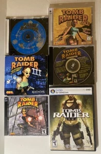 Vintage Tomb Raider 8-CD-ROM/1-DVD PC Collection - Picture 1 of 9