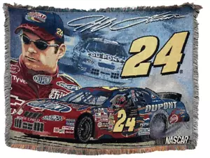 Jeff Gordon #24 Northwest Company NASCAR Racing Tapestry Throw Blanket 56x44 - Picture 1 of 9