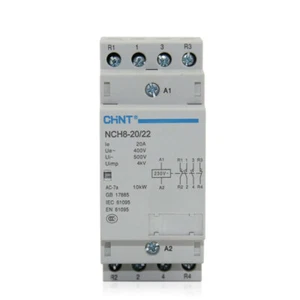 CHINT NCH8-20/22 Modular AC Contactor AC230V 20Amp 2NO+2NC - Imagen 1 de 5