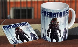 Predators - Ceramic Coffee / Tea Mug + Matching Coaster - Picture 1 of 1