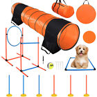 300CM Backyard Dog Agility Training Kit Obstacle Course Equipment Jump Tunnel