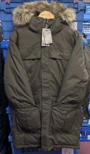 Mountain Warehouse Antarctic Extreme Down Padded Jacket, Dark Khaki, S, New - Picture 1 of 3