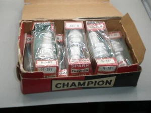 Champion N-18Y Spark Plugs Qty 8 NOS - Picture 1 of 2