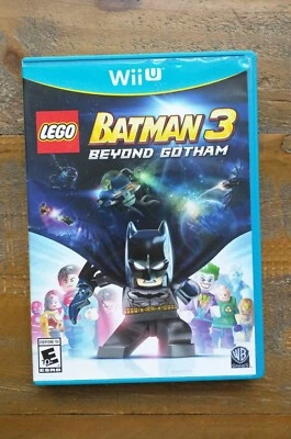 LIKE NEW ✹ LEGO Batman 3 Beyond Gotham ✹ Nintendo Wii U Game ✹ Complete - Image 1 of 3