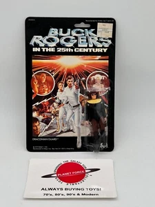 Figura Buck Rogers Mego 1978 Draconian Guard sin usar, en caja de colección nueva - Imagen 1 de 3