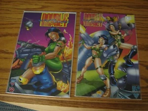 DOUBLE IMPACT Trigger Happy (2 Stück) #1 & Rarität Variante Ricky Carralero SEXY  - Bild 1 von 3