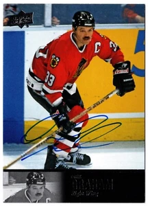 2020-21 UD SP Signature Edition Legends '97 Auto DIRK GRAHAM #AL-172 Blackhawks - Picture 1 of 1