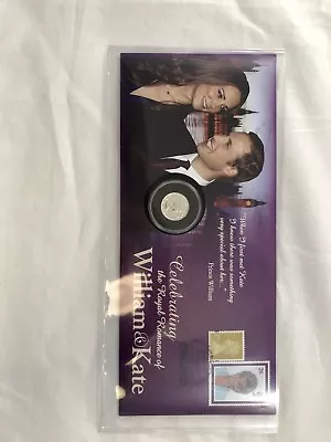 Royal Romance Commemorative Cover Wedding Of William & Kate Six Pence - Image 1 of 4