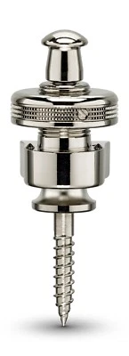 Genuíno Schaller mais recente S-Lock Straplock. par - Níquel 14010101 Fabricado na Alemanha - Imagem 1 de 3