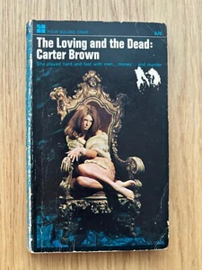 The Loving And The Dead by Carter Brown Paperback Vintage - Picture 1 of 4