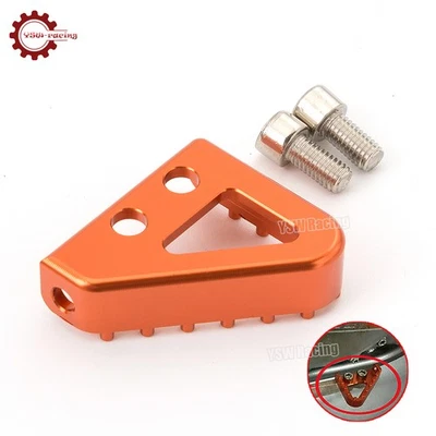 Punta de placa de paso de palanca de pedal de freno de motocicleta CNC para KTM 690 SMC 990 ADVENTURE EE. UU. Foto 1 de 4