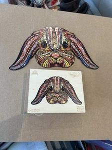 Woodbests lustiges Kaninchen HOLZPUZZLE - Bild 1 von 3