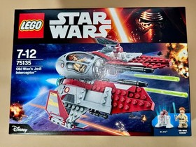 LEGO Star Wars 75135 Obi-Wan's Jedi Interceptor Model Unused