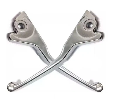 Par Palancas Freno Cromo Original PIAGGIO Vespa GTS Super 300 2008 - Imagen 1 de 2