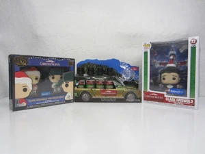 Lotof3 ChristmasVacation Memorabilia PopFigures,HotCocoamixes&cup&EnamelPinSet - Picture 1 of 19