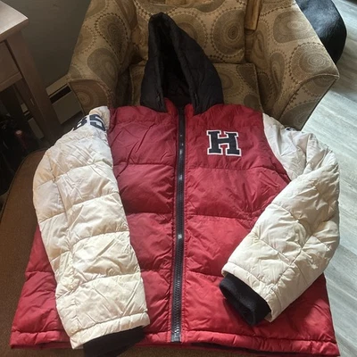 Tommy Hilfiger Men's Logo Classic Hoody Puffer Jacket - Size XL - Image 1 of 4