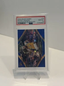 2024 Rickea Jackson Select WNBA Snapshots Blue Flash #17 /99 Sparks RC PSA 10 - Picture 1 of 3