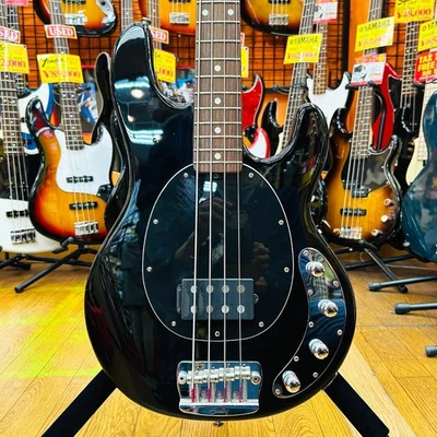 Sterling by Musicman RAY34 Used Mahogany body BLK w/Soft case - Image 1 of 3