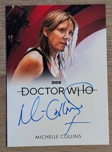 2024 Rittenhouse Doctor Who Series 5-7 Full Bleed Auto Card Michelle Collins - Imagen 1 de 2