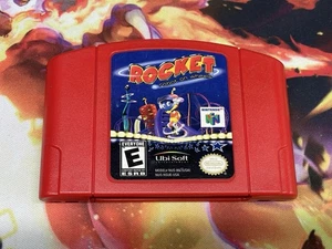 Rocket: Robot on Wheels (Nintendo 64 N64, 1999) Tested - Authentic - Picture 1 of 7