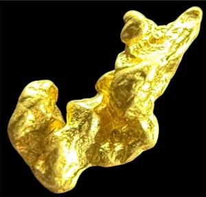 .926 GRAMS AUSTRALIAN NATURAL PURE GOLD NUGGET GENUINE (94-98% PURE) #AUSSIE223 - Picture 1 of 6