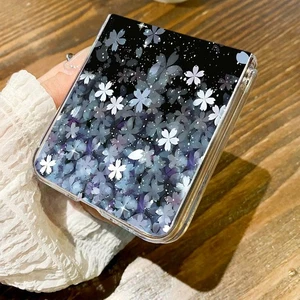 Blumen Hülle für Samsung Galaxy Z Flip7 Flip6 Flip5 4 3 Klar Hart Klapp Cover - Bild 1 von 11