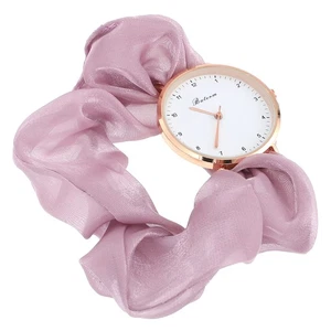 Fashionable Watches Fabric Strap Child Women Wrist - Picture 1 of 9