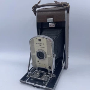 Polaroid Model 95 Folding Land Camera (Vintage c. 1948) w/ Leather strap AS IS - Bild 1 von 11