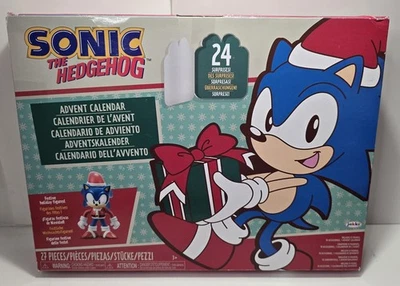 2024 Sonic the Hedgehog 24 Surprises Advent Calendar with Exclusive Figures NEW! - Image 1 of 4