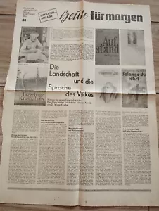 Karl-Marx-Stadt, Chemnitz, Johannes Arnold ... Zeitung 1984 - Bild 1 von 2