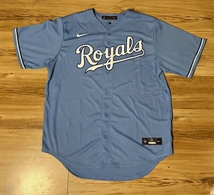 Camiseta deportiva en blanco alternativa Nike Kansas City Royals para hombre grande azul - Imagen 1 de 5
