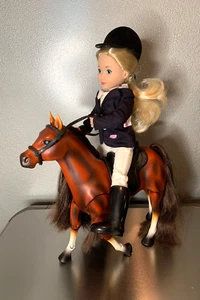 Rare Sample Zapf Creation Equestrian Jolina Doll and Walking Horse with sound - Picture 1 of 11
