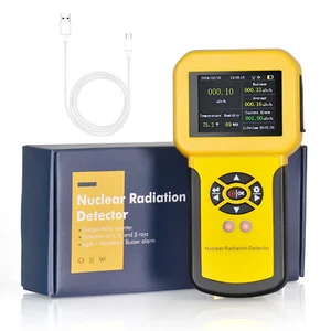 Geigerzähler Strahlung Nuklearer Strahlungsdetektore Tester Gamma Beta Y Röntgen - Bild 1 von 10