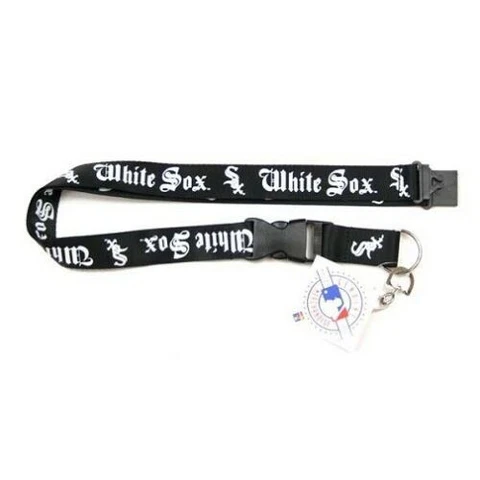 Chicago White Sox Old English Lanyard Keychain Brand New MLB Licensed Cover