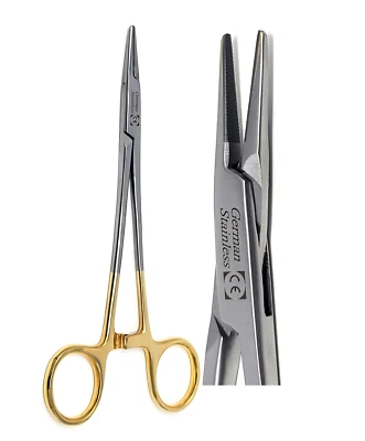 A2ZSCILAB New German T/C Mayo Hegar Needle Holder Driver 7" With Tungsten Carbide Inserts