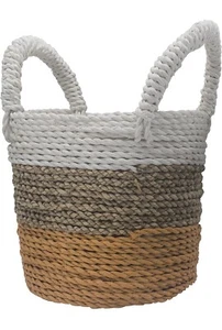 Set Of Three Seagrass Baskets - Basket Set - Storage Baskets- Bathroom Storage - Picture 1 of 2