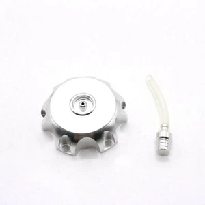 Gas Tank Cap Fuel Cover Gas Tank Cap Motor Silver For 50cc 70cc 90cc 110cc - Imagen 1 de 12