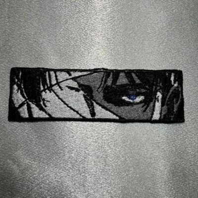 Levi Ackerman Attack On Titan Anime Iron On Embroidery Patch