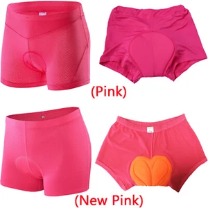 Cycling Underwear Shorts 3D Padded Gel Women's Bike Bicycle Breathable Quick Dry - Picture 1 of 18