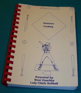 West Ouachita Lady Chiefs Softball Team Cookbook West Monroe Louisiana 1994 - Picture 1 of 14