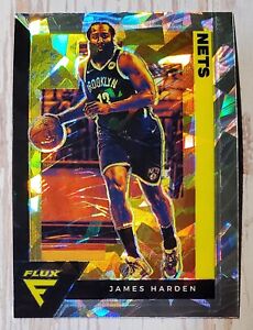 2020-21 JAMES HARDEN Flux FANATICS CRACKED ICE #13 Nets Clippers