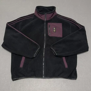 adidas Jacket Mens XL Black Germany National Team Lifestyler Fleece Full Zip - Picture 1 of 12