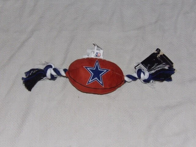 NFL Officially Licensed LA Rams Dog Rope Ball Chew Toy
